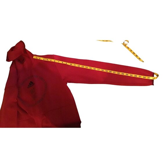 ADIDAS -MEN PULLOVER SWEATSHIRT -FRONT KANGAROO POCKET -SIZE SMALL - Picture 3 of 6